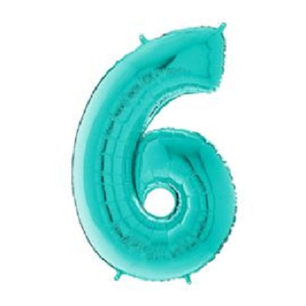 26" Tiffany Number Balloon (6) Foil Balloon 