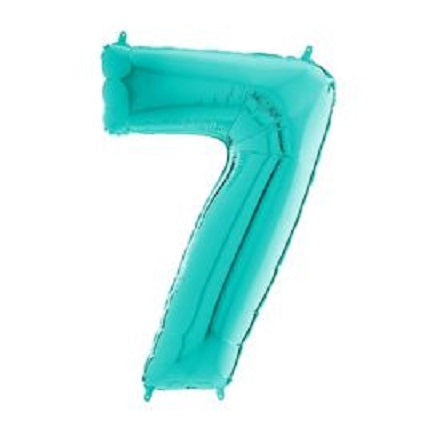 26" Tiffany Number Balloon (7) Foil Balloon 