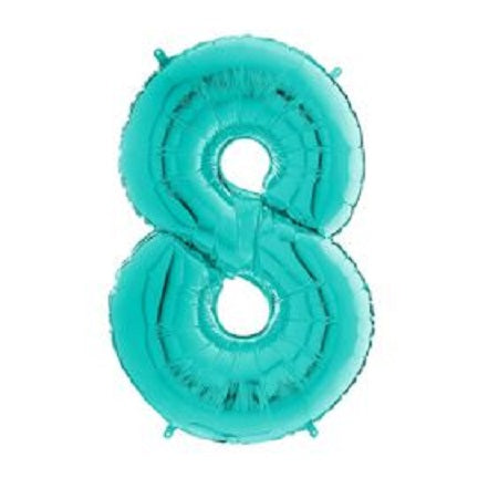 26" Tiffany Number Balloon (8) Foil Balloon 