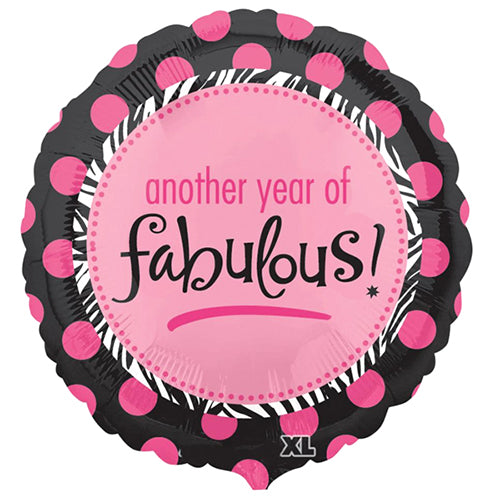 Party Balloon 18" Another Year Of Fabulous Foil Balloon S40