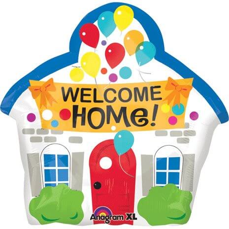 Party Balloon 19" Welcome Home House Foil Balloon S60
