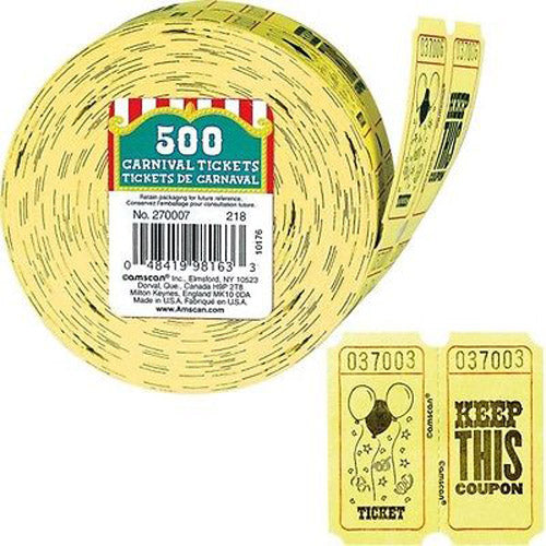 Party Balloon Ticket Roll Carnival Party Supply