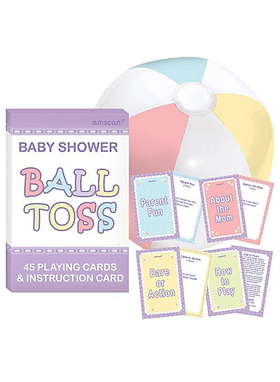 Party Balloons Celebrate Baby Shower Toss The Ball Game 