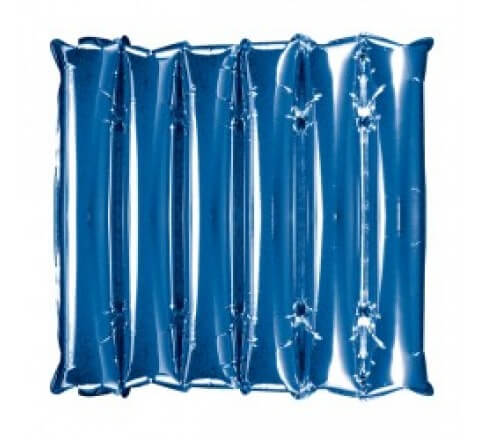 Party Balloon  Blue Half Decorator Panel Foil Balloon 21" 