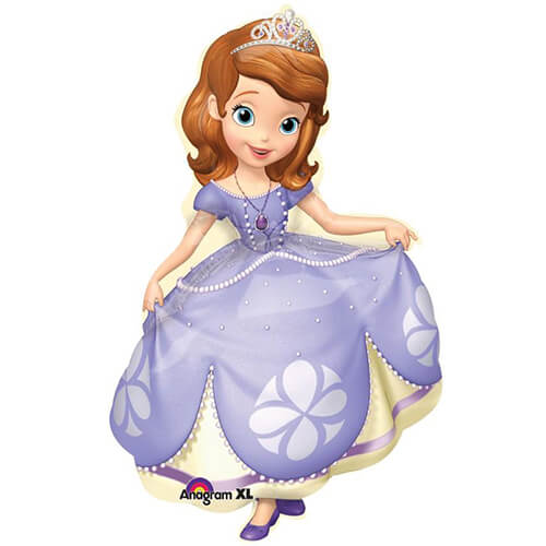 Party Balloon Sofia The First Pose Foil Balloon P38