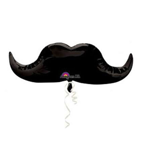 Party Balloon Black Mustache Balloon