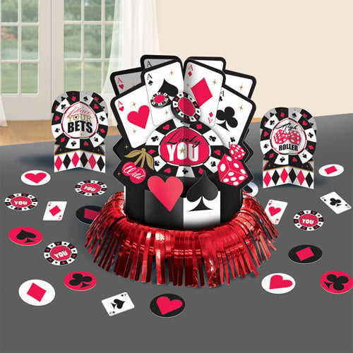Party Balloon Place Your Bets Table Decoration Kit 
