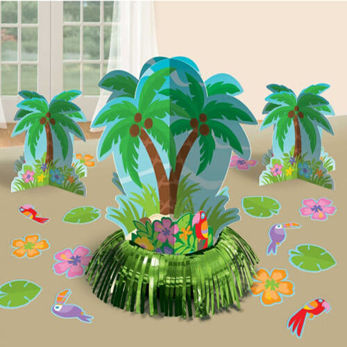 Party Balloon Palm Tree Decoration Table Kit 