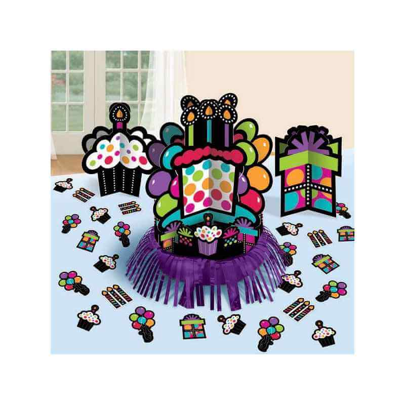 Party Balloon Happy Birthday Table Decorating kit