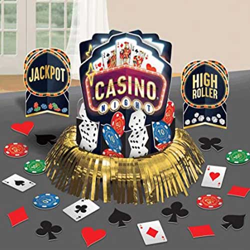 TBL DECORATION  KIT ROLL THE DICE TABLE DECORATION 