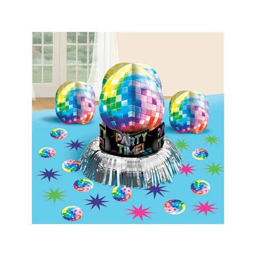 Party Balloon Disco Fever Table Decoration Kit 