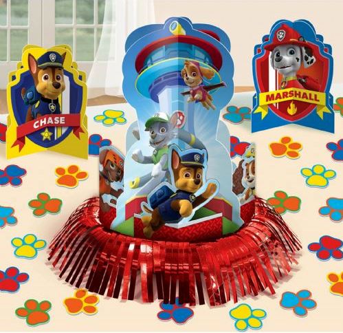 Party Balloon Paw Patrol Table Decorating kit