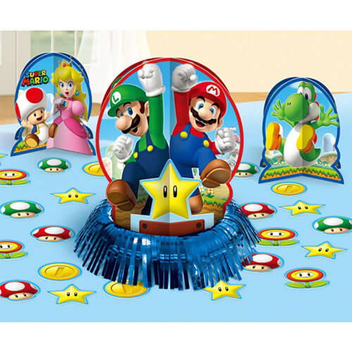 Party Balloon Super Mario Brothers Table Decorating Kit