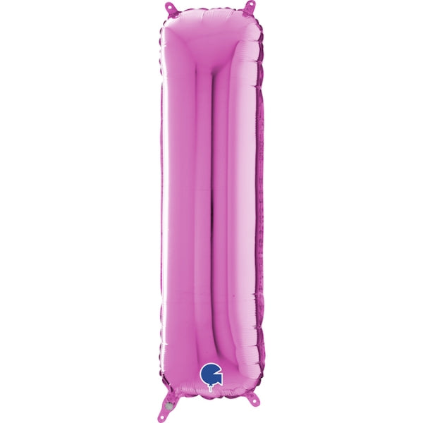 40" Pink Letter (I) Foil Balloon 