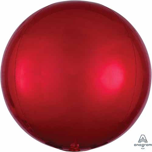 Party Balloons Orbz Red- 20"