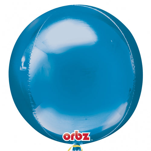 Party Balloons ORBZ Blue Foil Balloon- 20" 