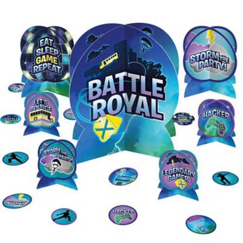 Party TABLE DECORATIONS  KIT BATTLE ROYAL
