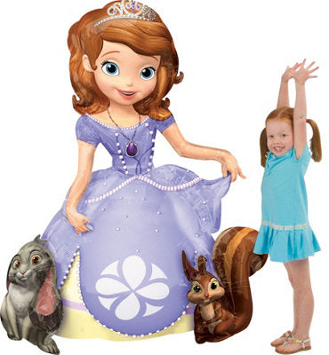 Party Balloon 48" Sofia The First Air walker Foil Balloon P93