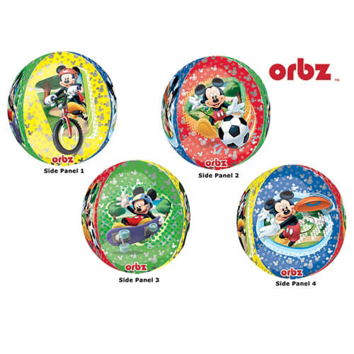 Party Balloon 14"Micky Mouse Orbz  Foil Balloon G40