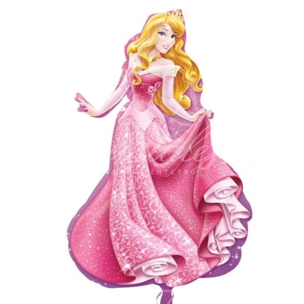 Party Balloon Princess Sleeping Beauty Super Shape Foil Balloon P38