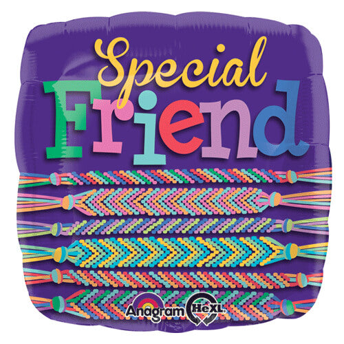 Party Balloon 18" Special Friend Bracelets Foil Balloon S40
