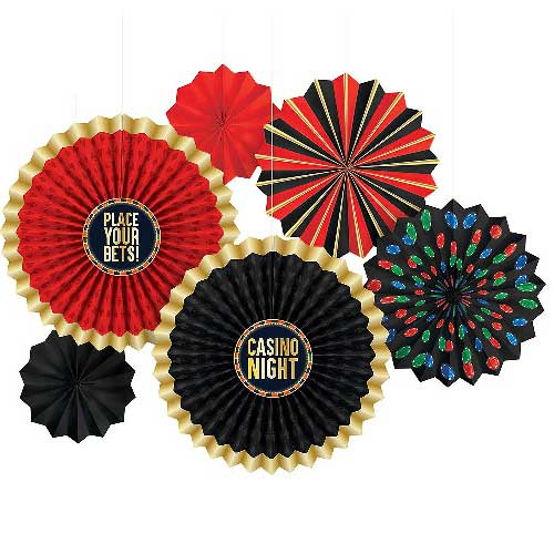 DECORATION PPR FAN ROLL THE DICE
