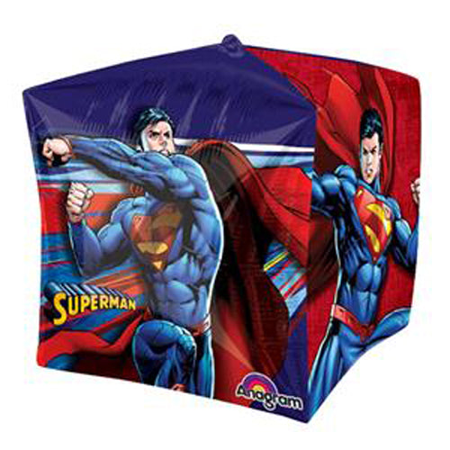Party Balloon Superman Cubez Foil Balloon 