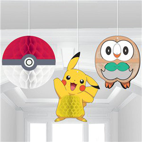 Party Balloon Pok&eacute;mon Honeycomb Hanging Decorations