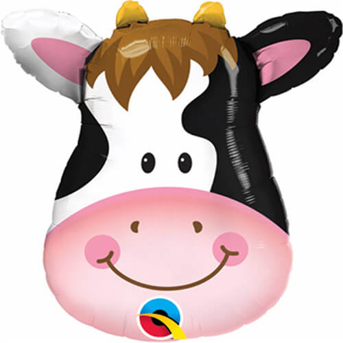 Party Balloon  Cow Helium Super Shape  Foil Balloon