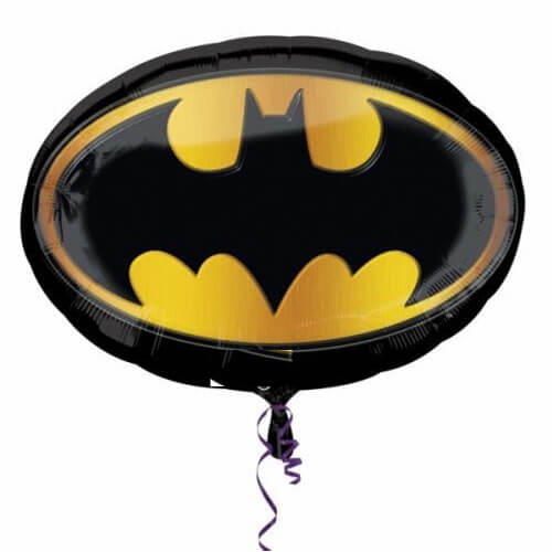 Party Balloon Batman Supershape Emblem Balloon - 27'' Foil P38