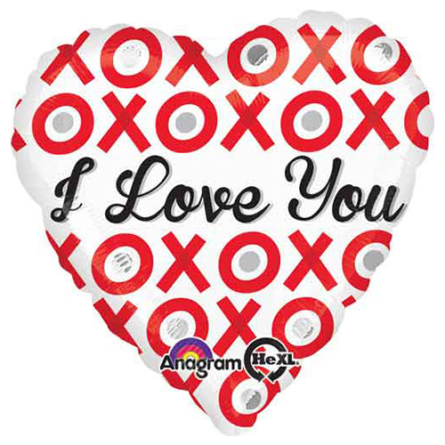 Party Balloon 18" Xoxo Love You Foil Balloon S40