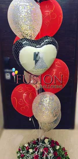 Valentine Balloon Bouquets