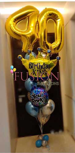 40th Happy Birthday Balloons Bouquets