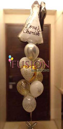 Valentin's Day Special Balloons Bouquets 