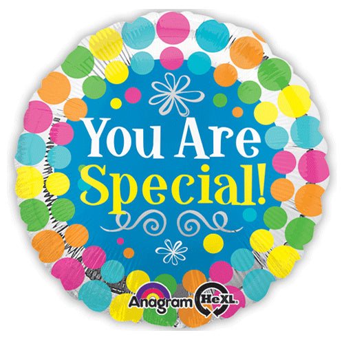 Party Balloon S60 18CI Hx You Are Special Dots S40