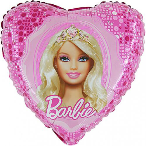 Party Balloon 16"Barbie Priences Foil Balloon