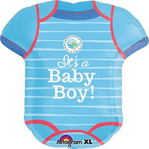 Party Balloon 22" Shower With Love Boy Foil Balloon
