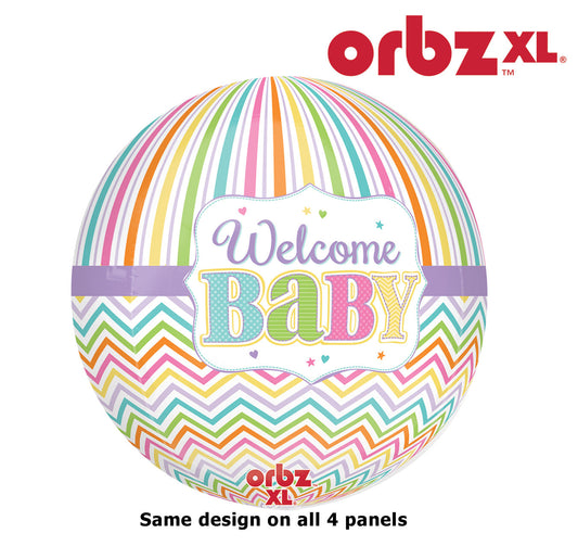 Party Balloons Orbz Baby Brights G20