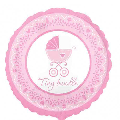 Party Balloon 18" Celebrate Baby Girl Foil Balloon S40