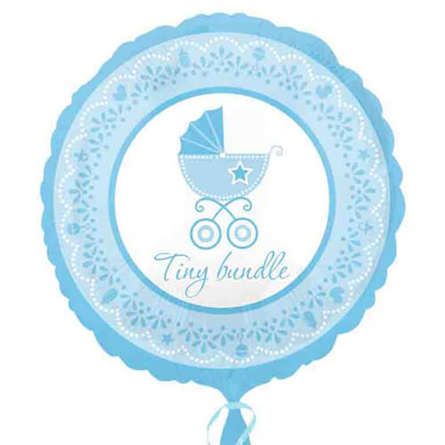 Party Balloon 18" Celebrate Baby Boy Foil Balloon S40