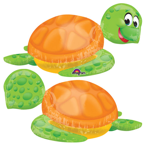 Party Balloon Silly Sea Turtle Foil Balloon