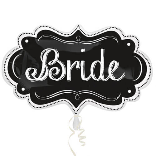 Party Balloon Bride Marquee Balloon Foil 16" 