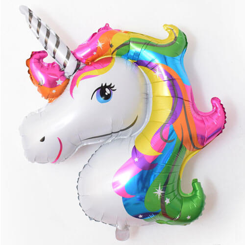 Party Balloon Rainbow Unicorn Balloon