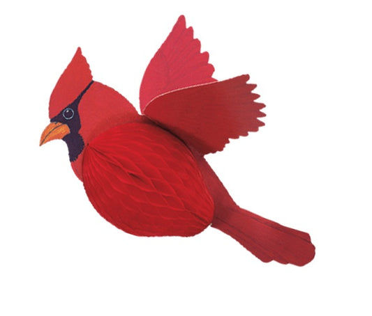 Party Balloons Red Bird Honeycomb Decoration 40 Centimeter