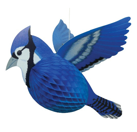 Party Balloons Blue Bird Honeycomb Decoration 40 Centimeter