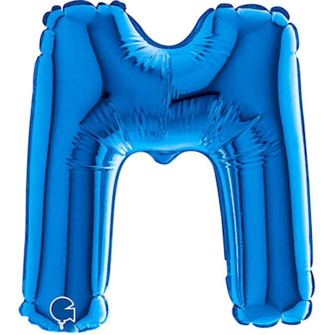 40" Blue Letter (M) Foil Balloon 