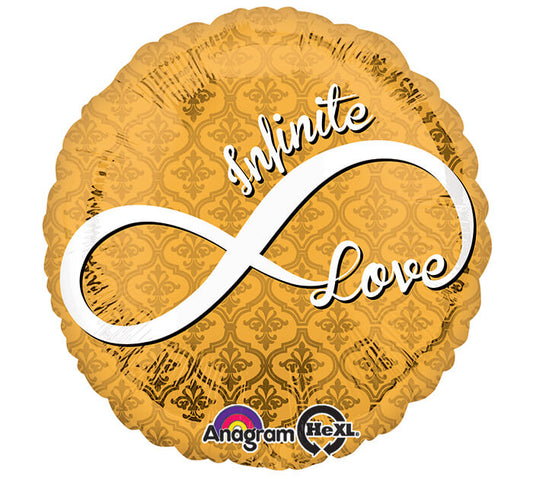 Party Balloons Celebrate 18" Infinite Love Foil Balloon S40