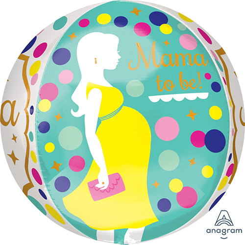 Party Balloons Orbz Mom To Be-20"