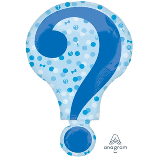 LARGE SHAPE GENDER REVEAL FOIL BALLOON 
