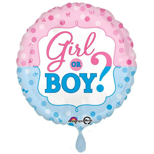 Girl Or Boy 18" Foil Balloon